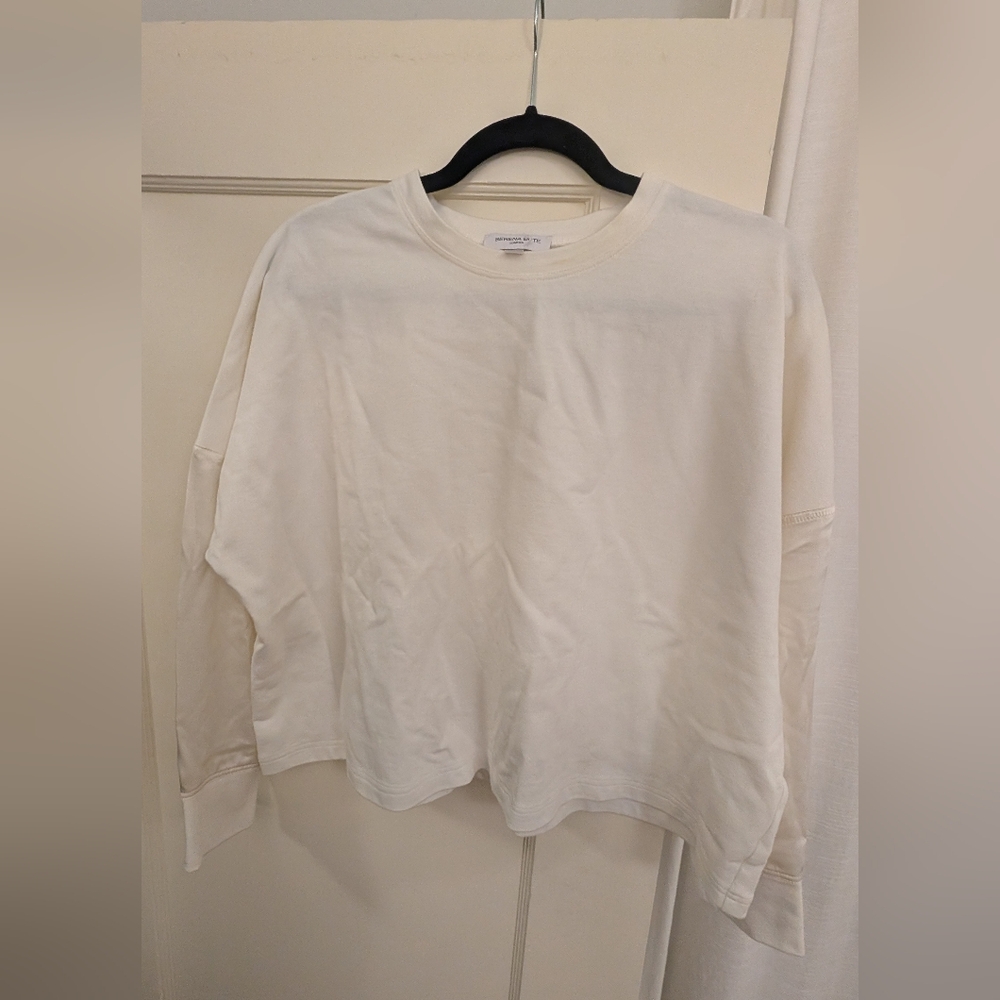Serena Bute- Cream Long Sleeve Shirt